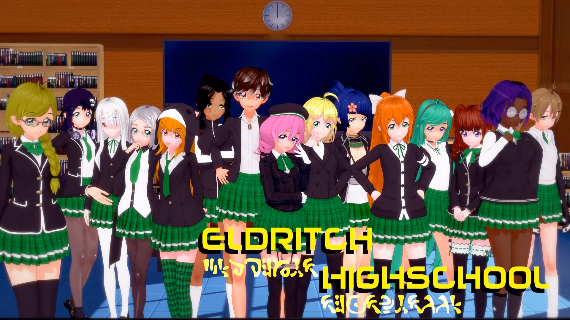 Eldritch Highschool — free Ren'Py adult game download