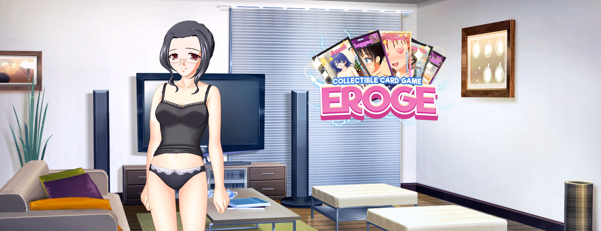Collectible Card Game Eroge — free Unity adult game download