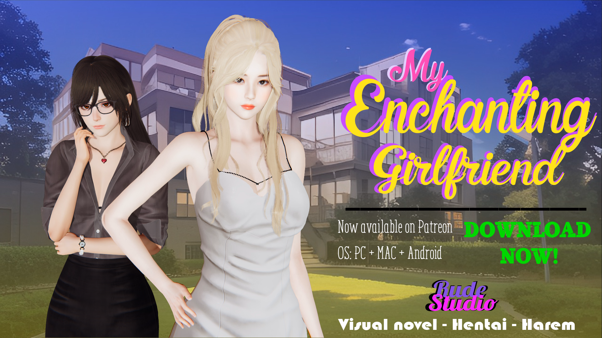 My Enchanting Girlfriends — free Ren'Py adult game download