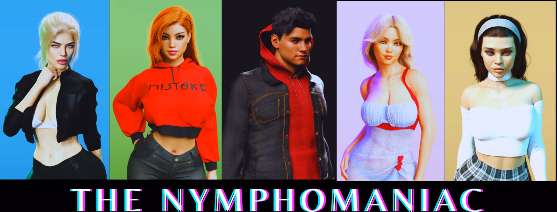 The Nymphomaniac — free Ren'Py adult game download