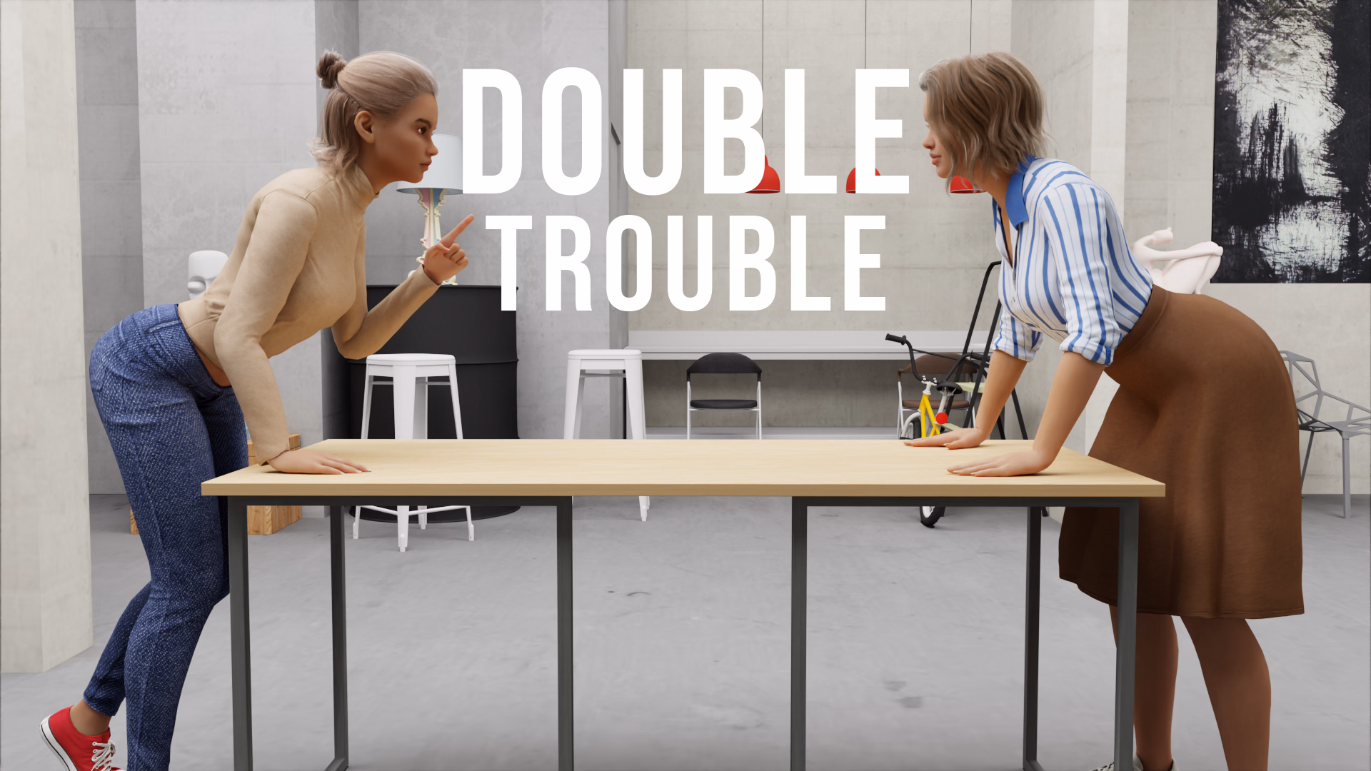 Double Trouble — free Ren'Py adult game download