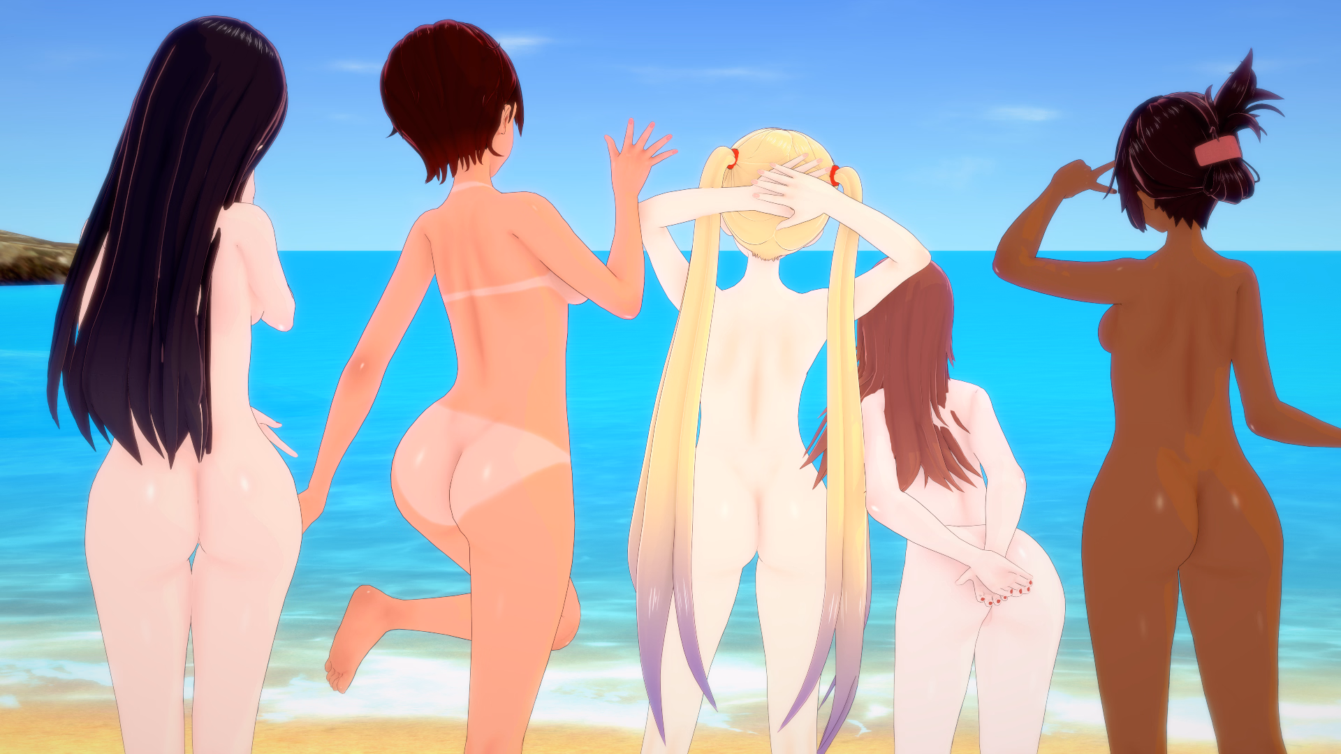 Booty Beach Nude Resort — free Ren'Py adult game download