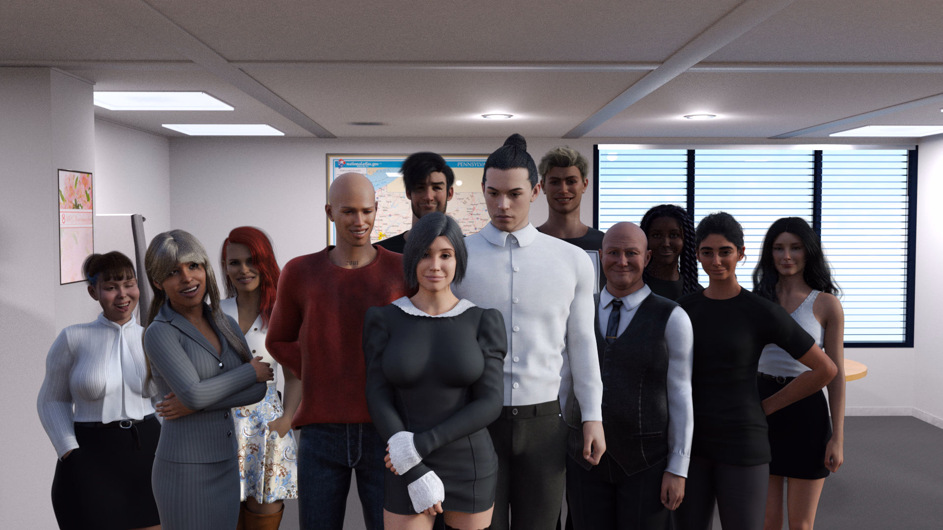 Colleagues&Lovers — free Ren'Py adult game download