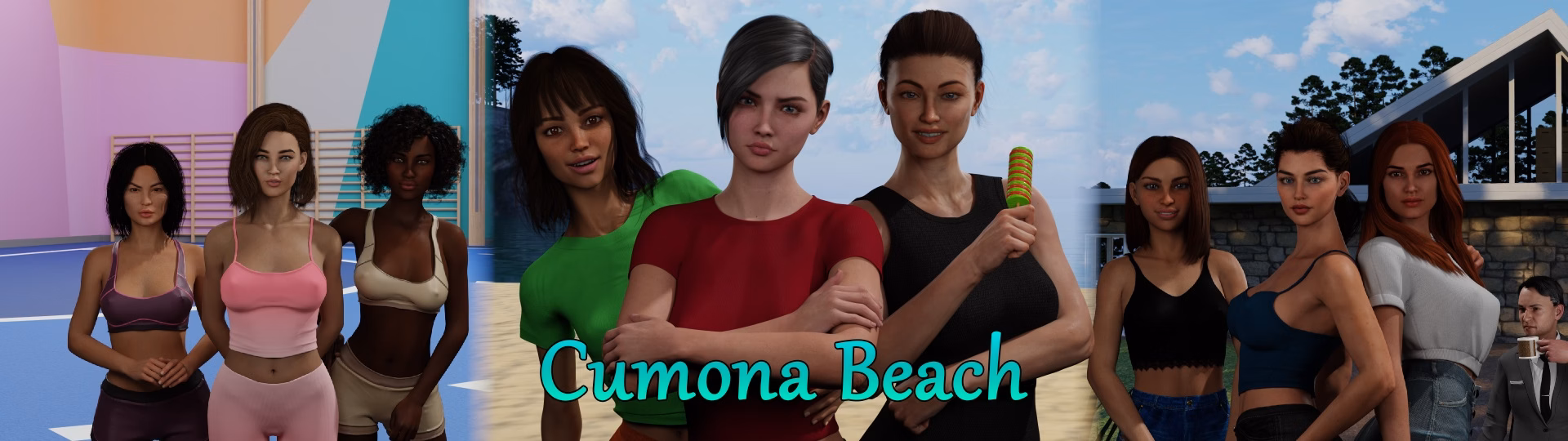Cumona Beach — free Ren'Py adult game download