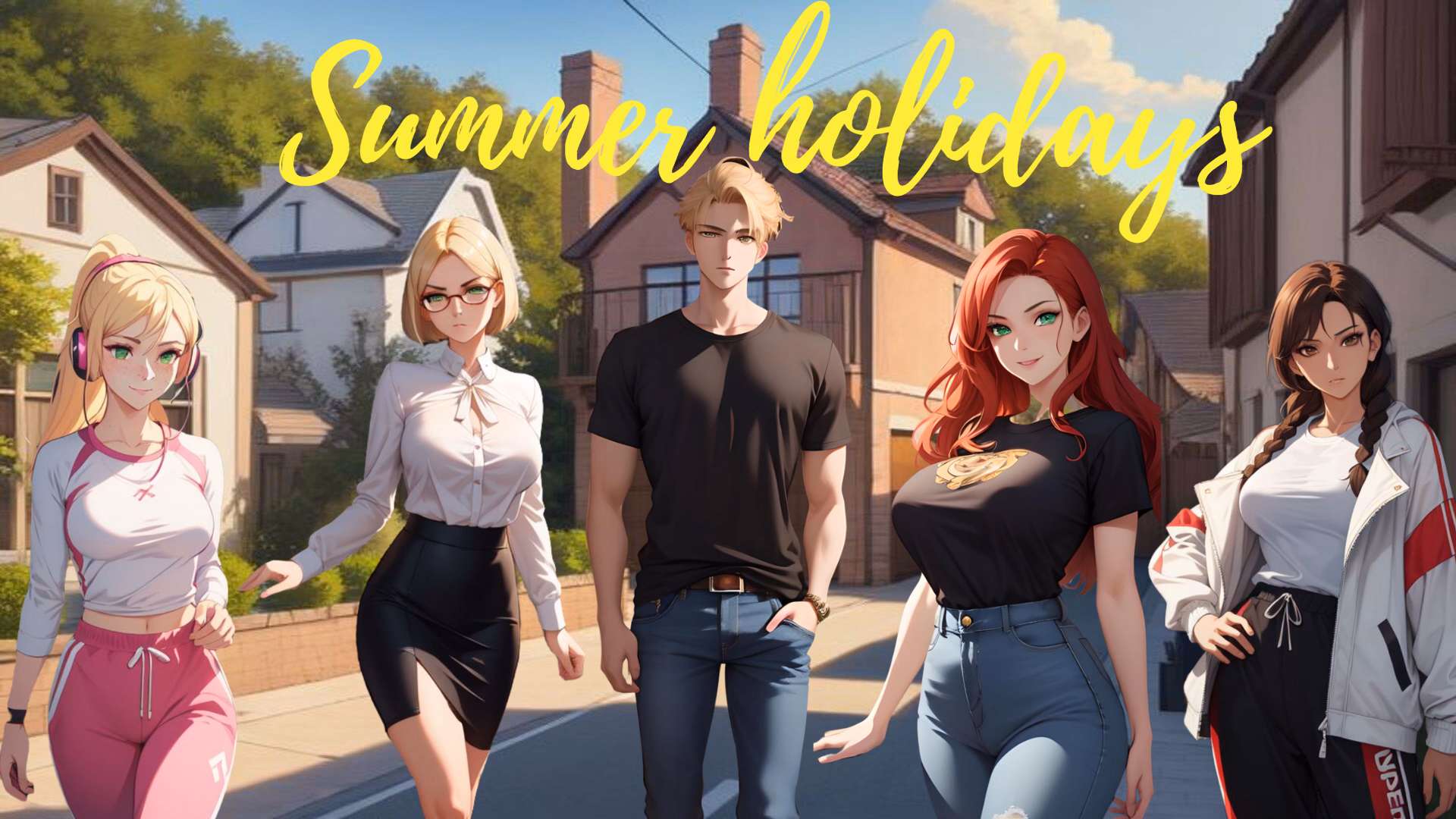 Summer holidays — free Ren'Py adult game download