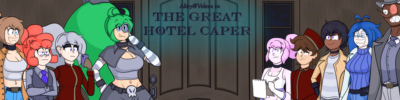 Abby & Veleno in the Great Hotel Caper — free RPGM adult game download