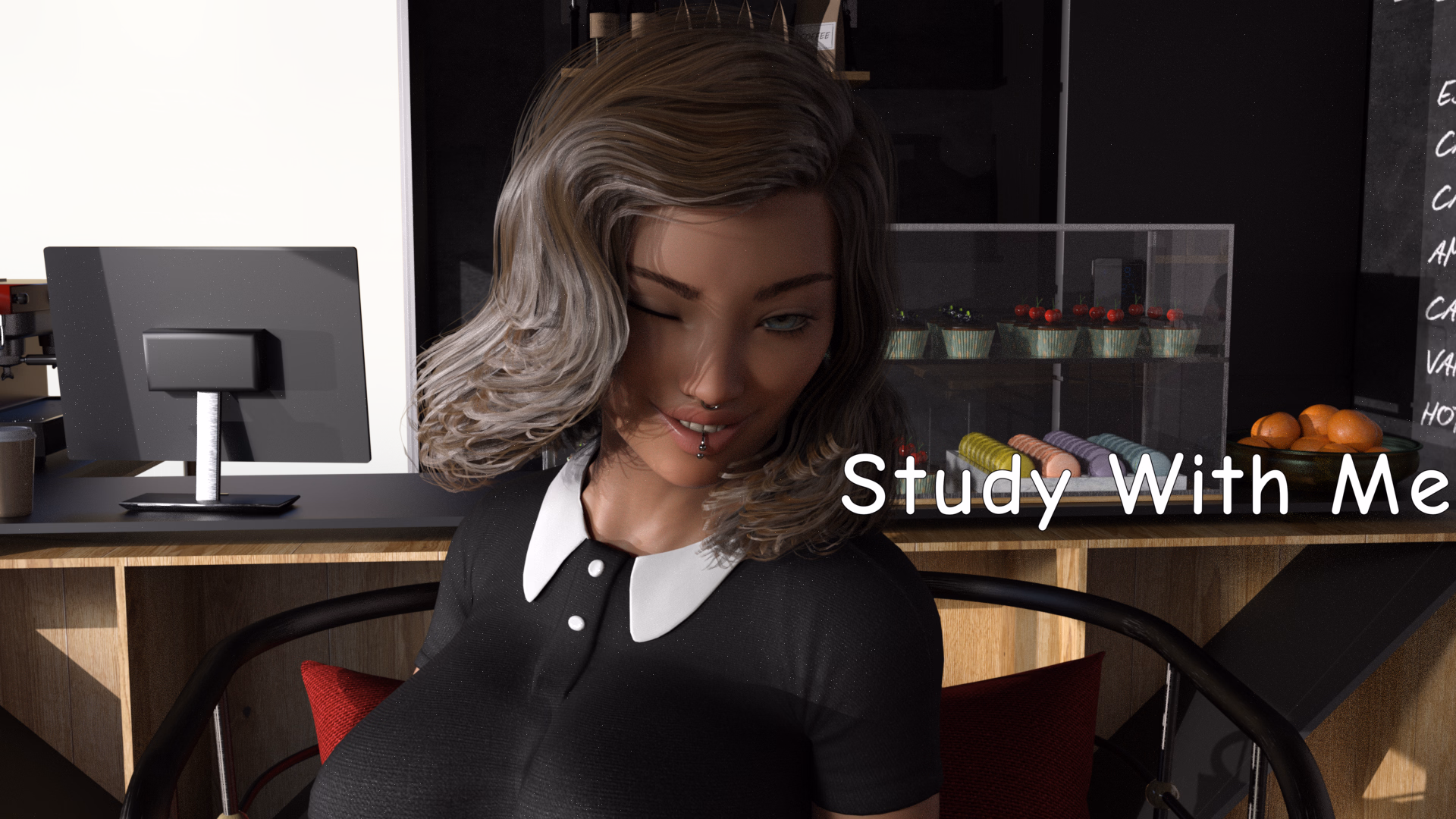 Study with Me — free Ren'Py adult game download