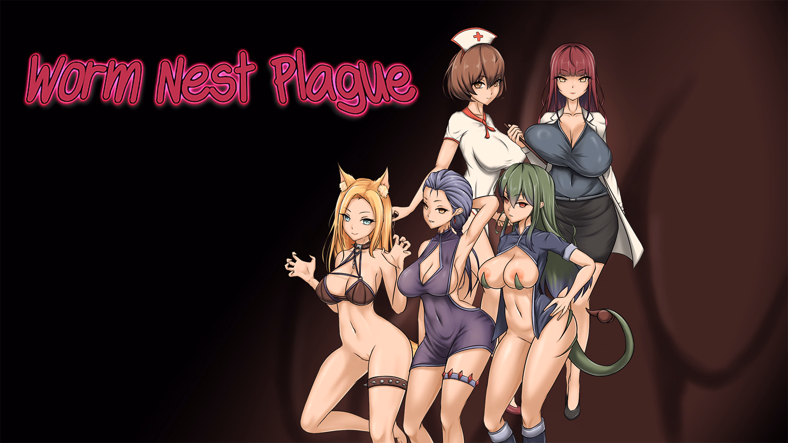 Worm Nest Plague — free RPGM adult game download