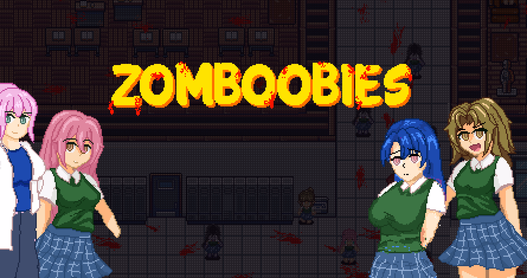 Zomboobies — free RPGM adult game download