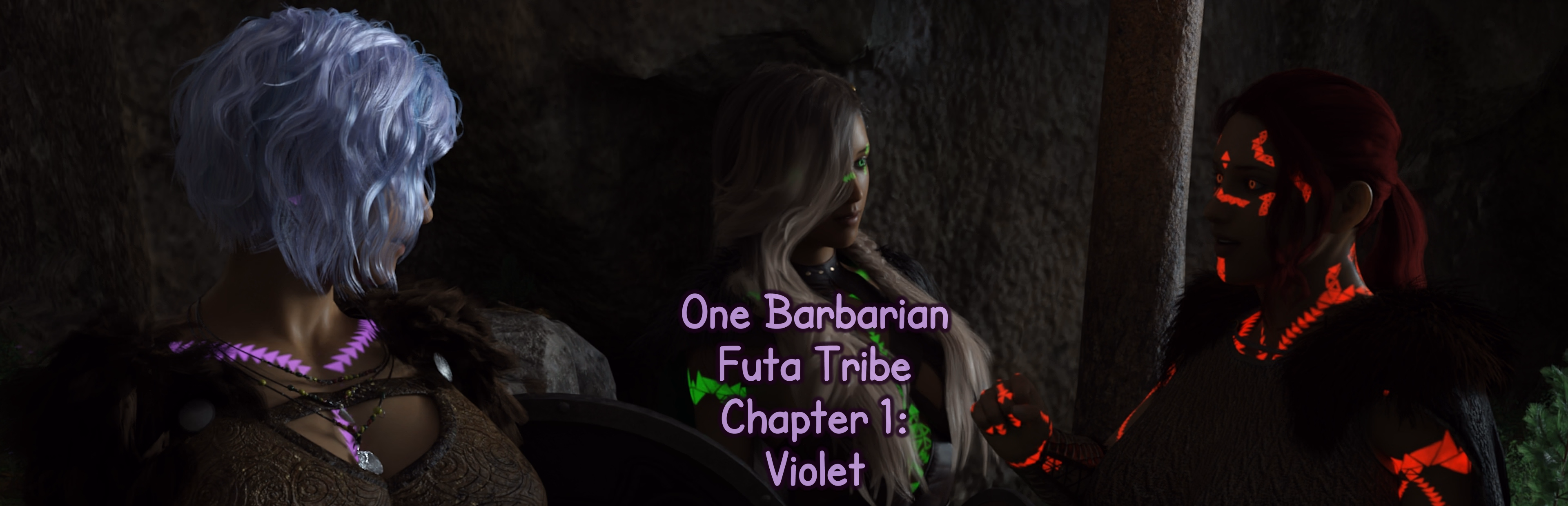 One Barbarian Futa Tribe Chapter 1: Violet — free Ren'Py adult game download