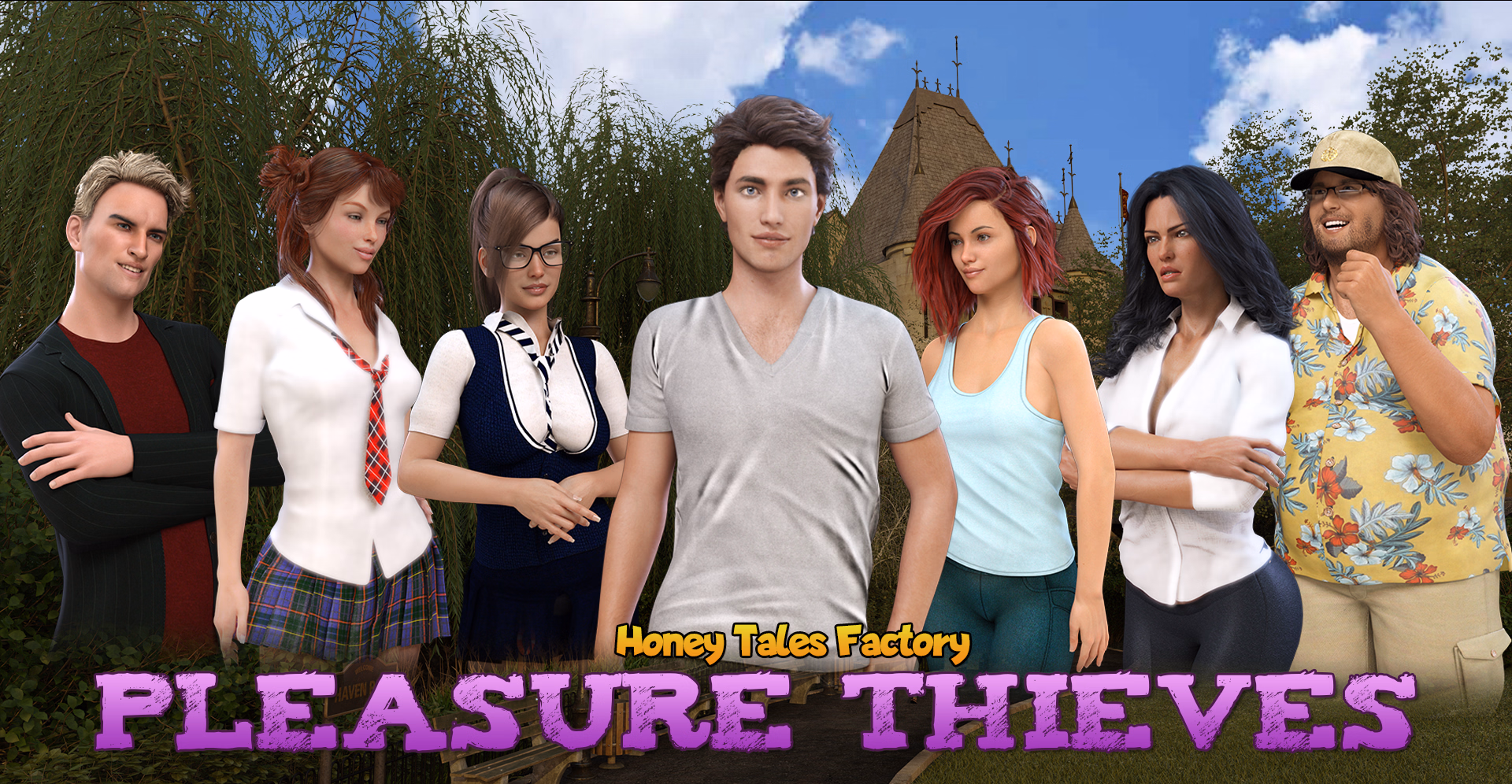 Pleasure Thieves — free Unity adult game download