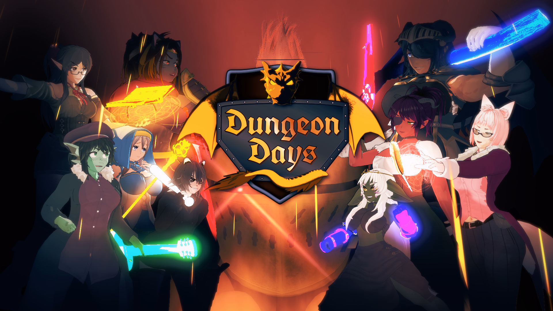 Dungeon Days — free Ren'Py adult game download