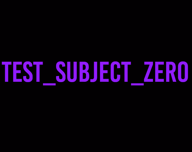 Test Subject Zero — free Ren'Py adult game download