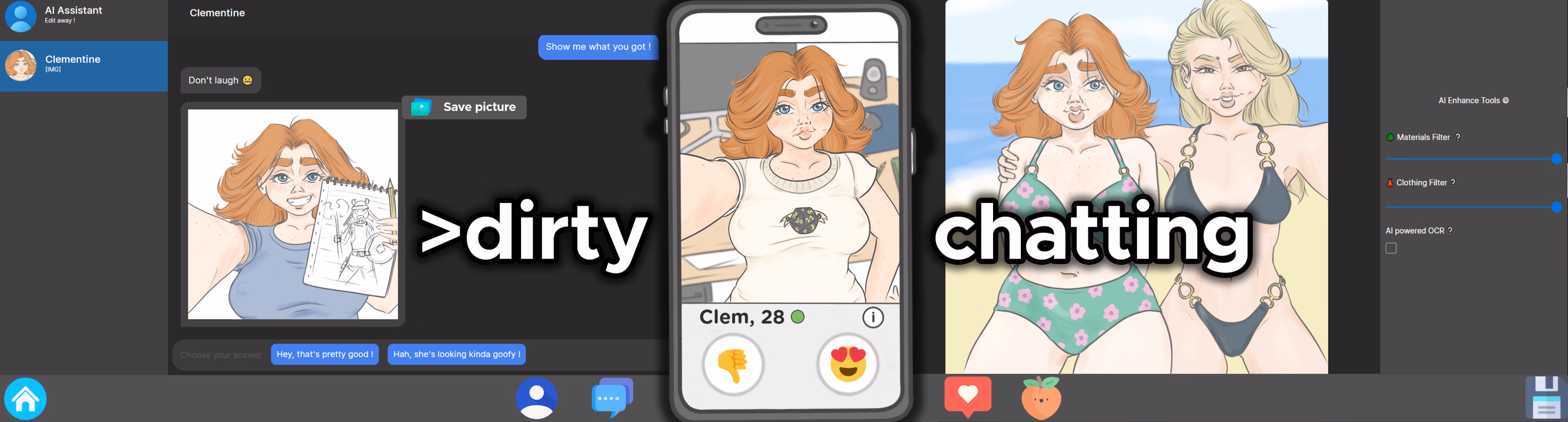 Dirty Chatting — free Others adult game download