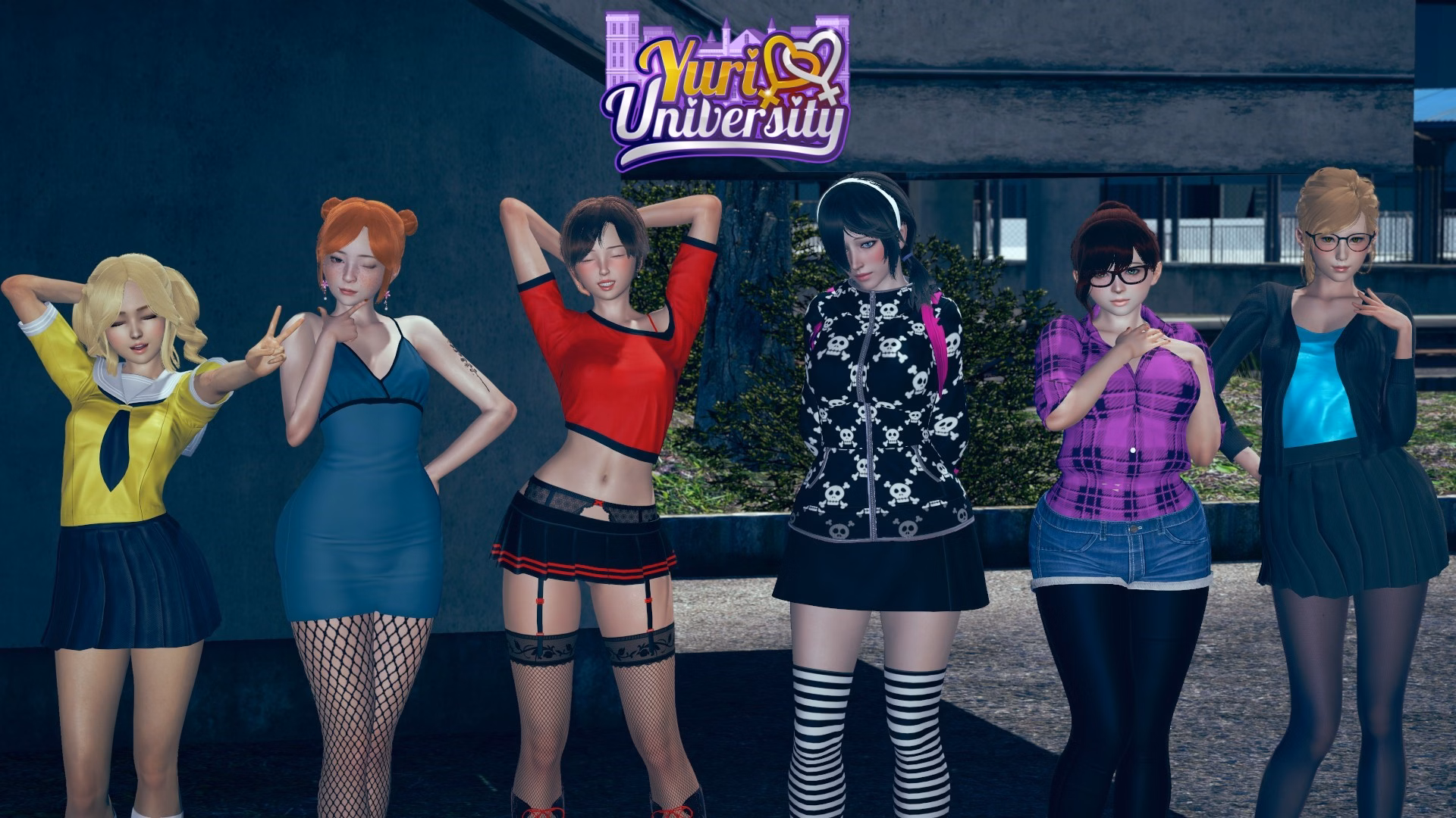 Yuri University — free Ren'Py adult game download