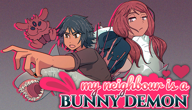 My Neighbor is a BUNNY DEMON — free Ren'Py adult game download