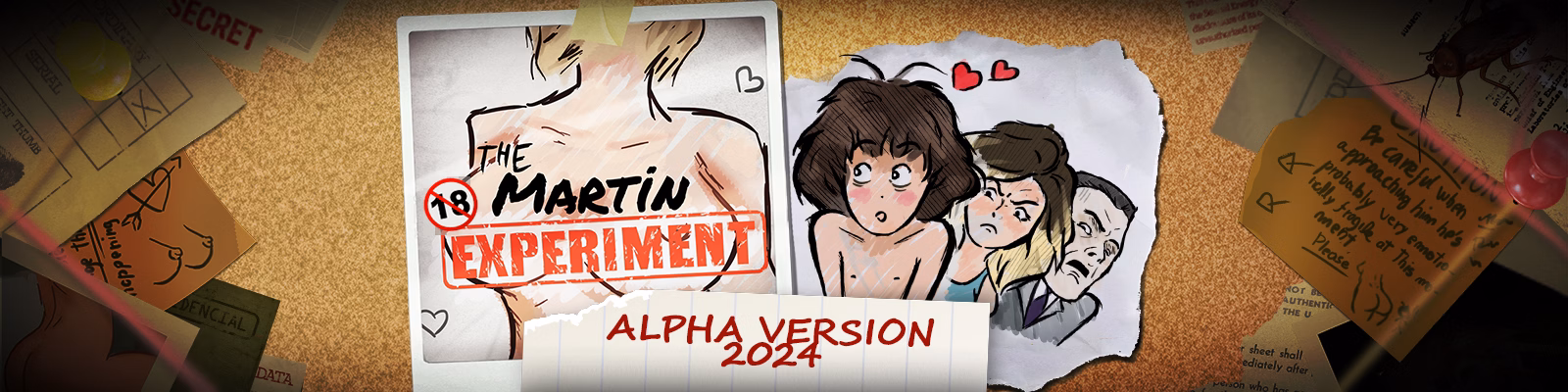 The Martin Experiment — free Ren'Py adult game download
