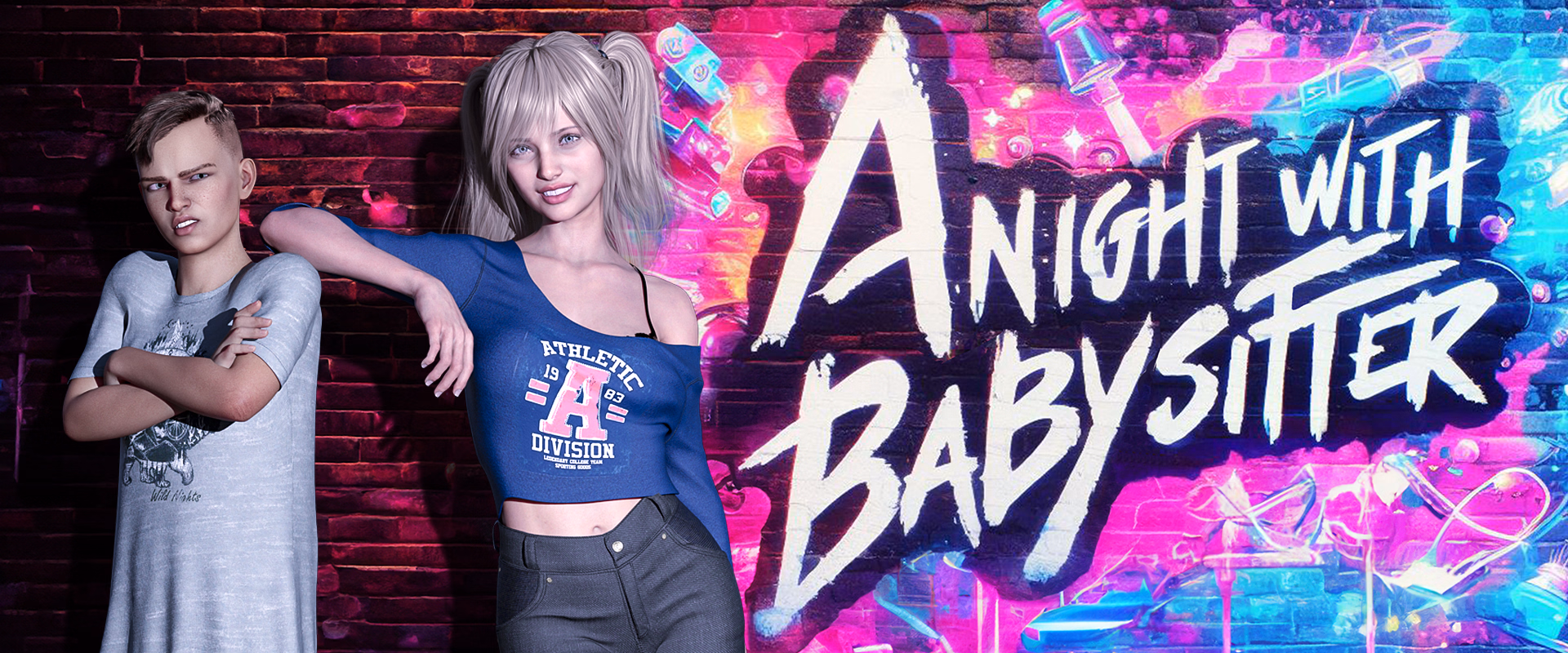 A Night with Babysitter — free Ren'Py adult game download