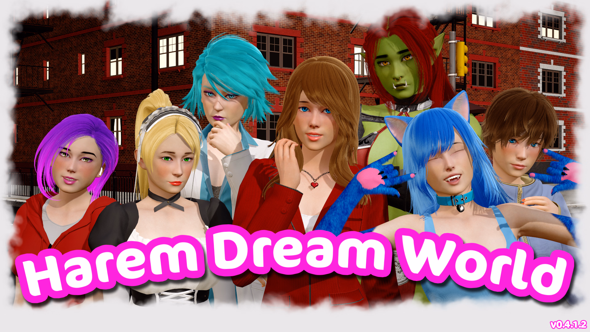 Harem Dream World — free Ren'Py adult game download