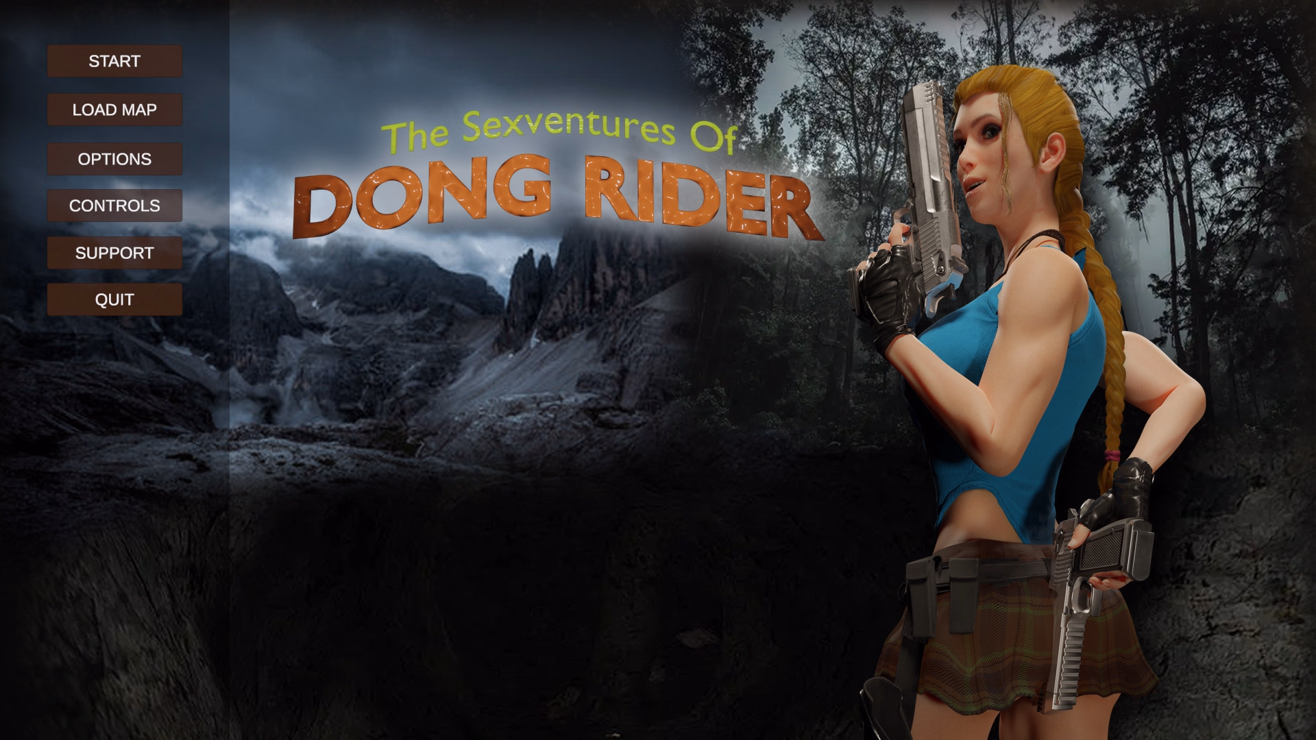The Sexventures of Dong Rider — free Unity adult game download