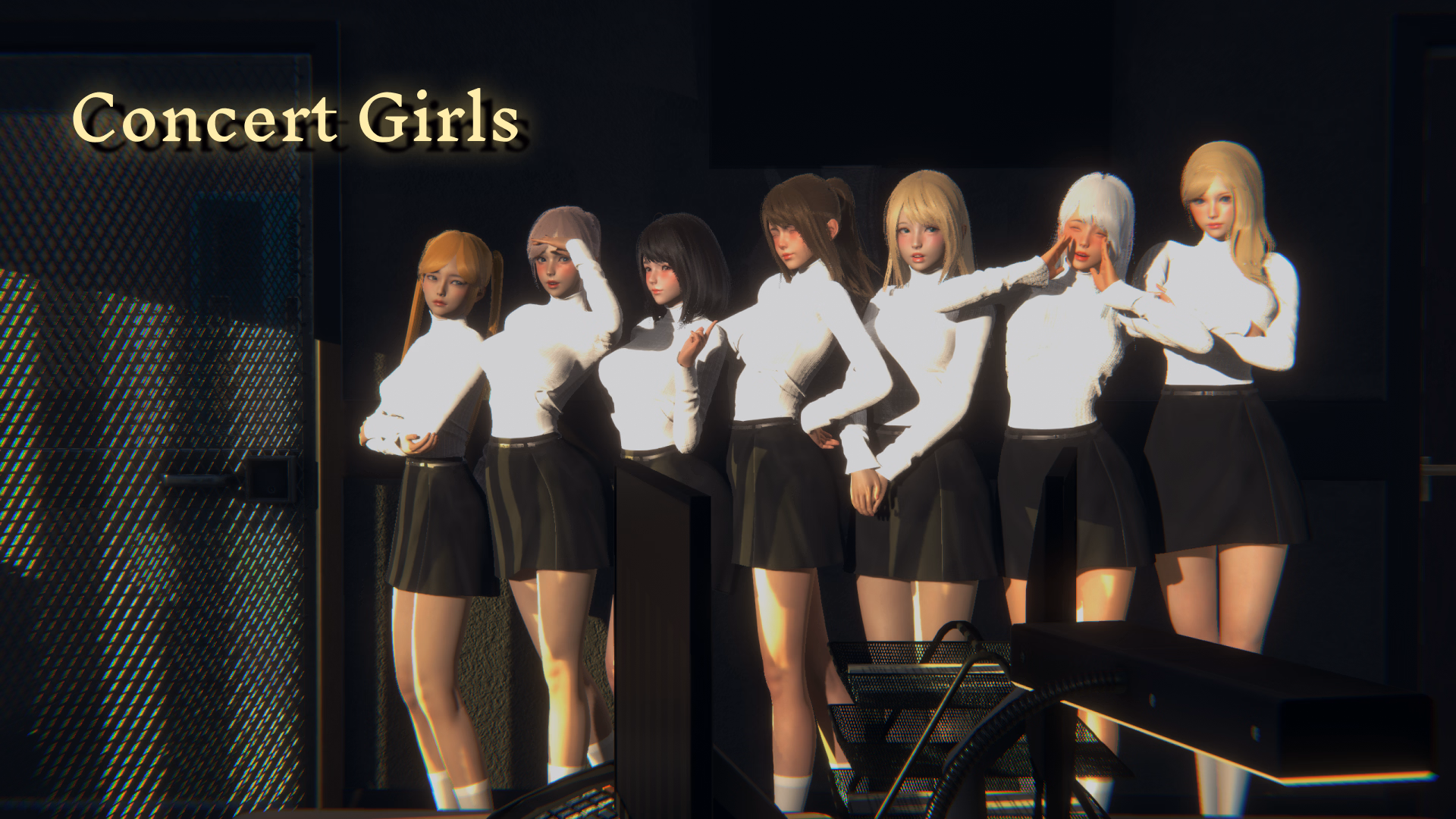Concert Girls — free Unity adult game download