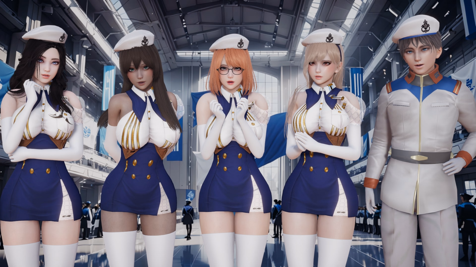Bluejay Corps — free Ren'Py adult game download