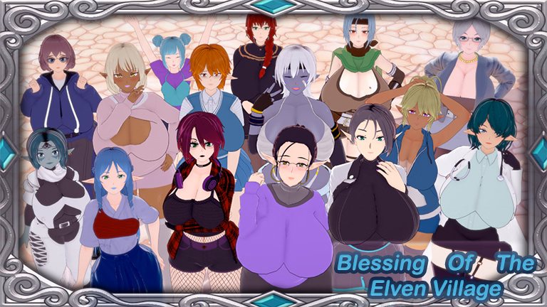 Blessing of the Elven Village — free RPGM adult game download