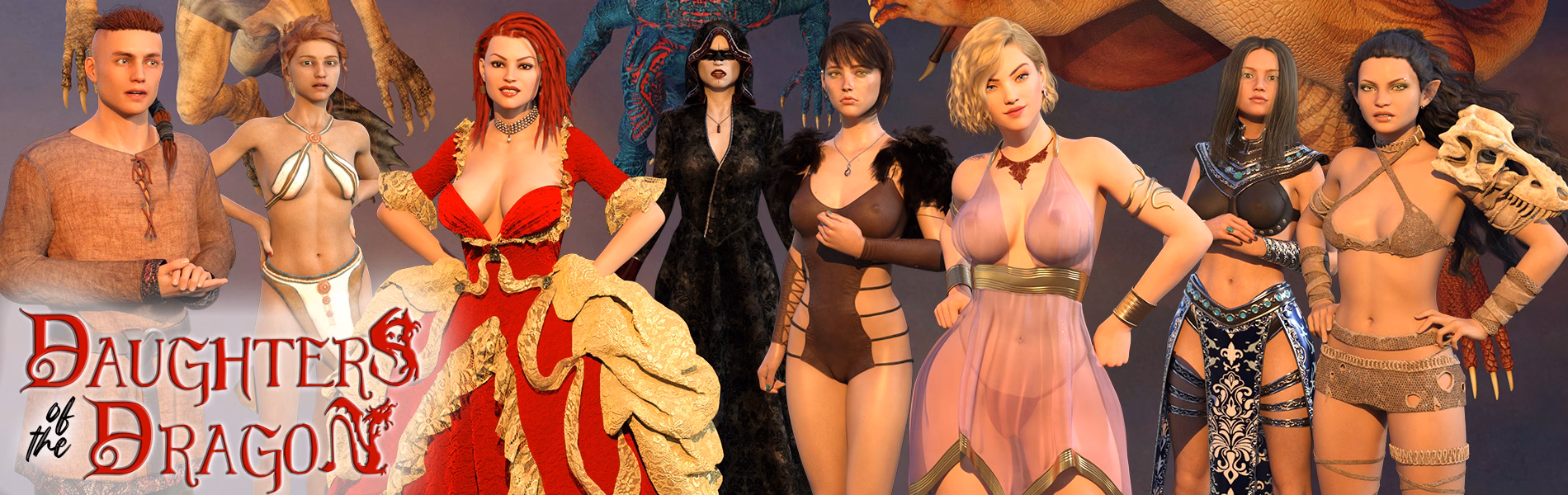Daughters of the Dragon — free Ren'Py adult game download