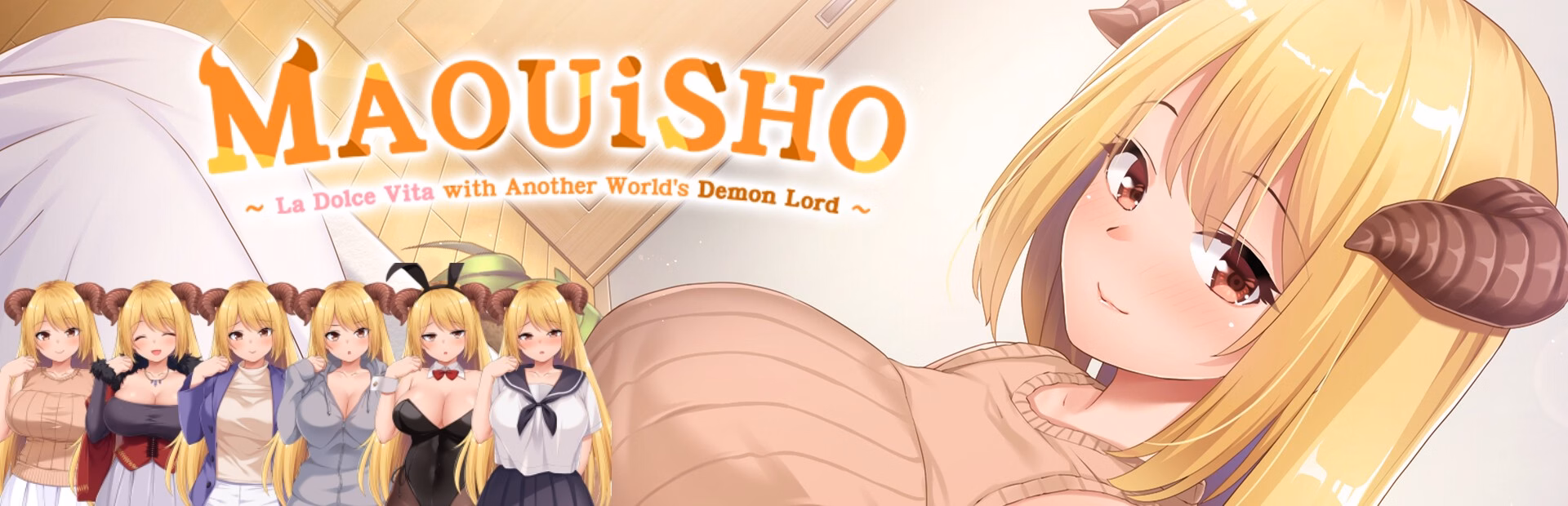 MAOUISHO: La Dolce Vita with Another World's Demon Lord — free Unity adult game download