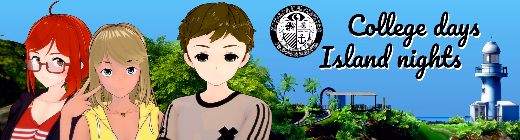 College days Island nights — free Ren'Py adult game download