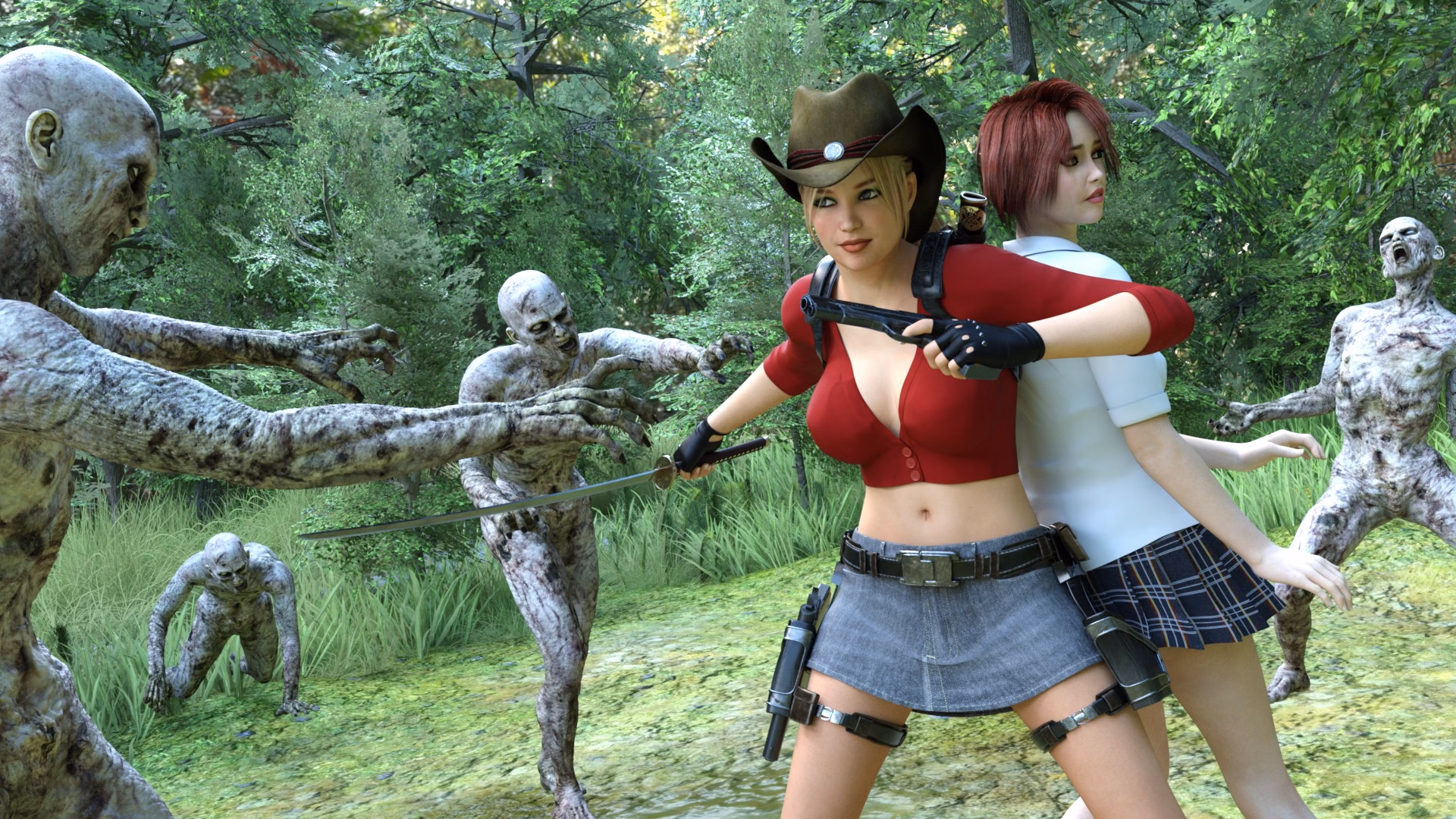 Survivor Sarah 2 -The Cruel world- — free RPGM adult game download
