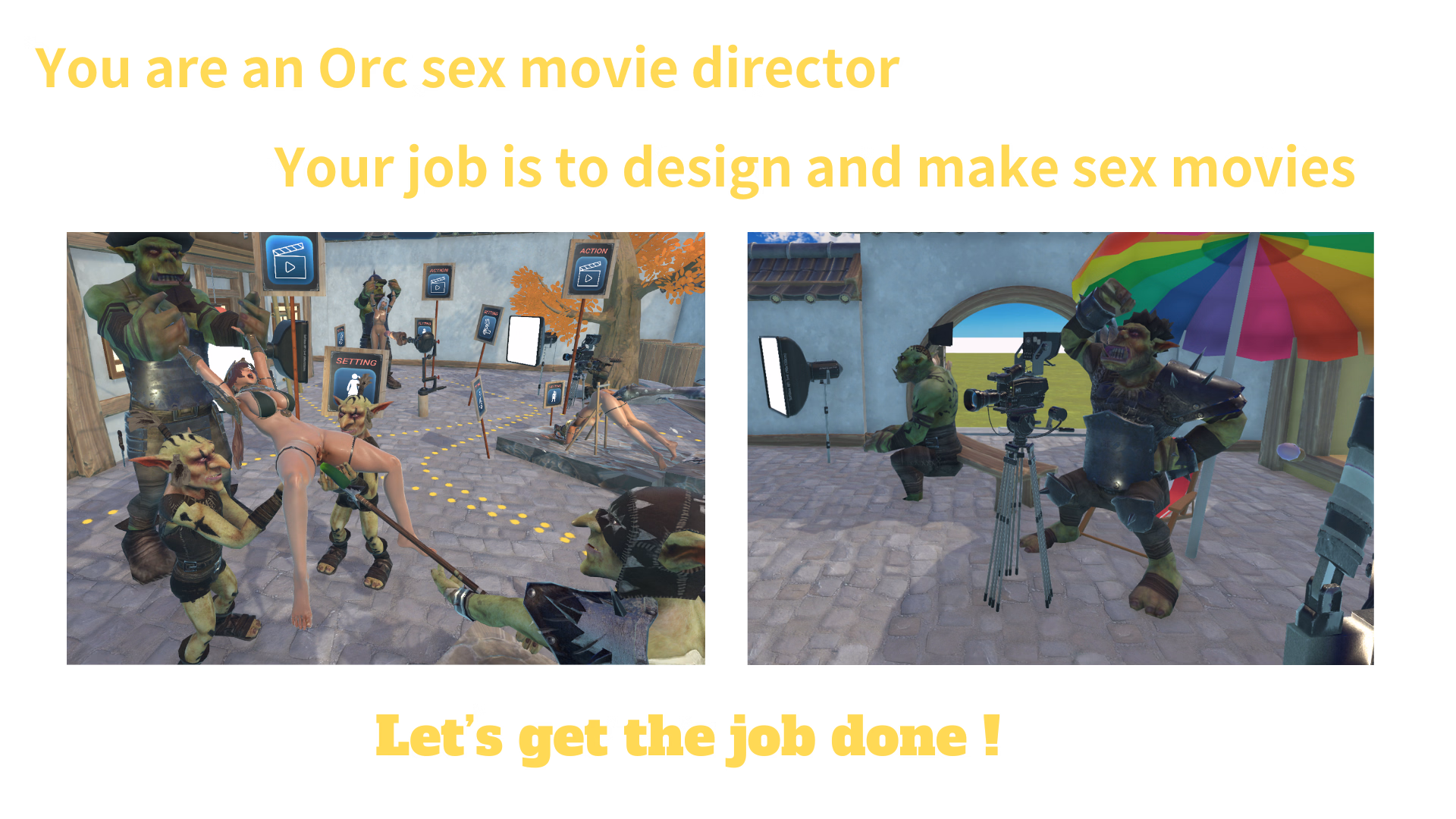 Sex Movie Director — free Unity adult game download