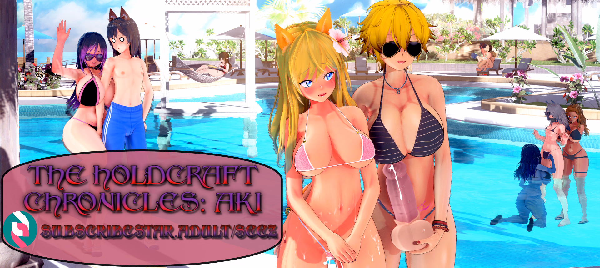 Holdcraft Chronicles: Aki — free RPGM adult game download