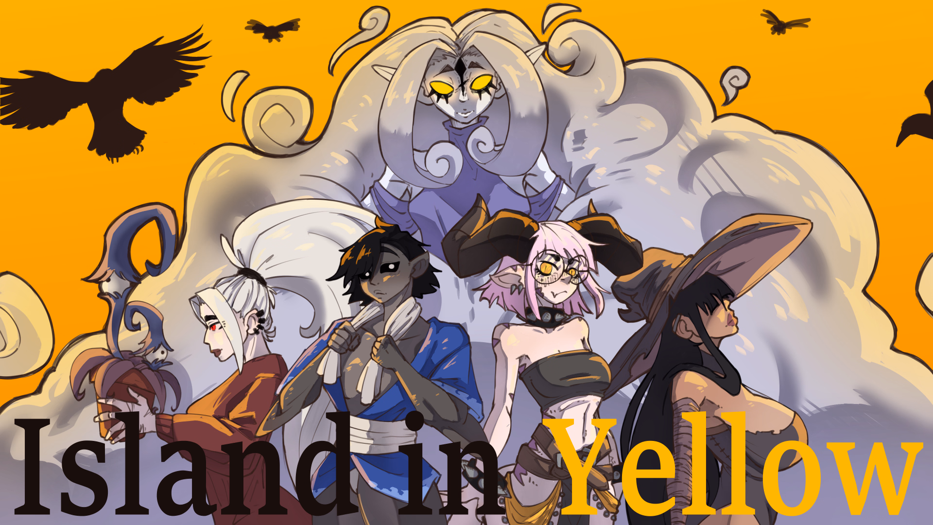 Island in Yellow — free Ren'Py adult game download