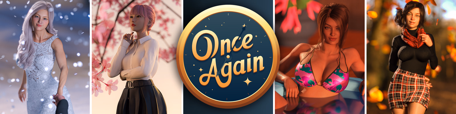 Once Again — free Ren'Py adult game download
