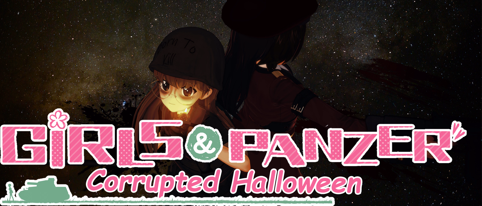 Corrupted Halloween : Girls und Panzer der Panzussy — free Ren'Py adult game download