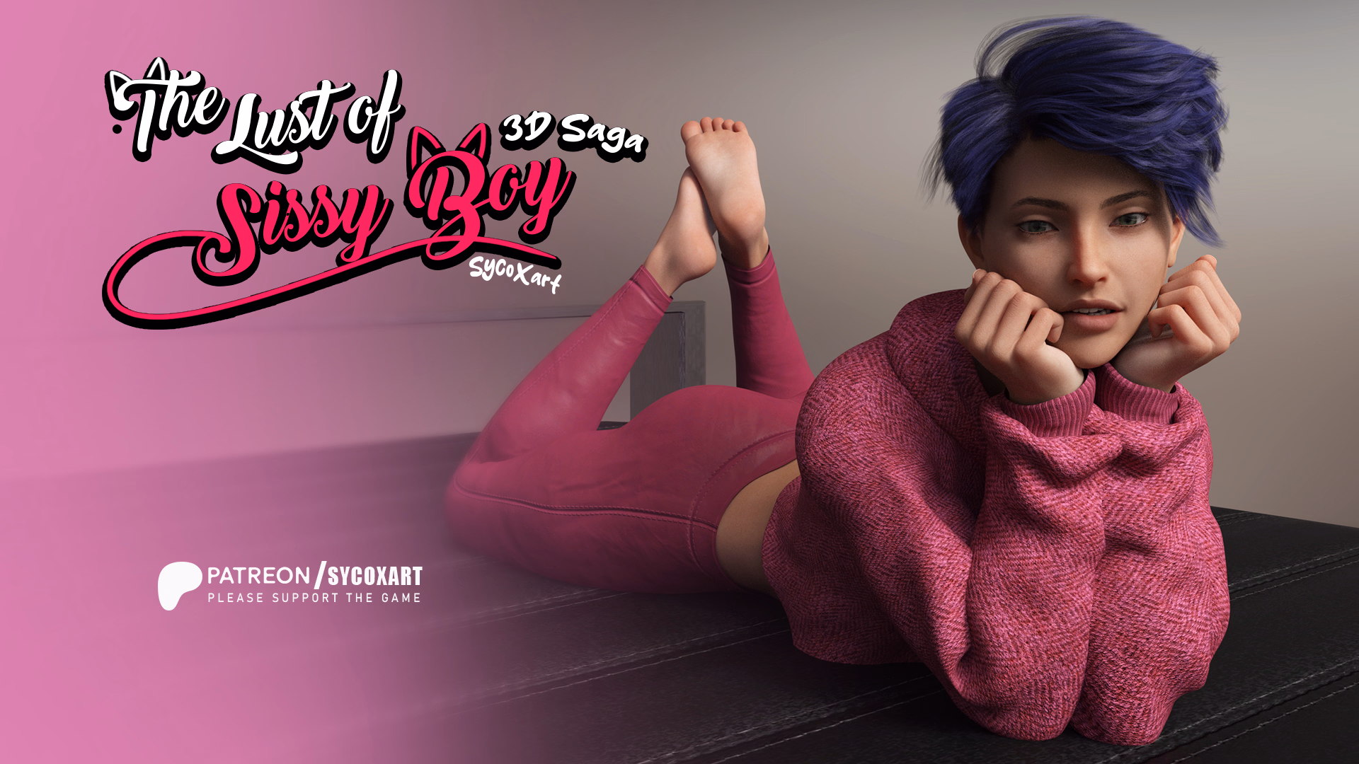 The Lust of Sissy Boy-3D Saga — free Ren'Py adult game download