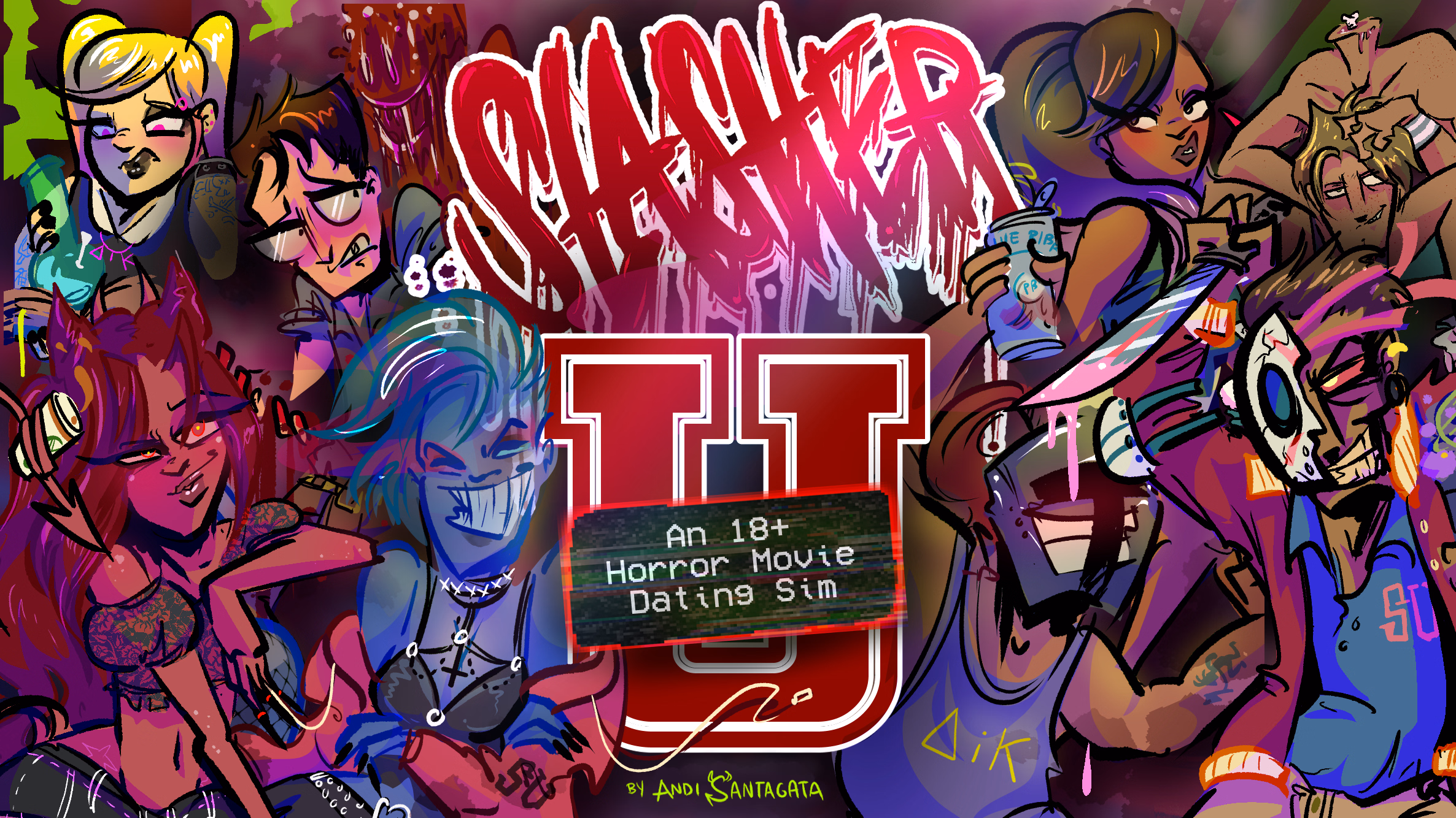Slasher U — free Wolf RPG adult game download