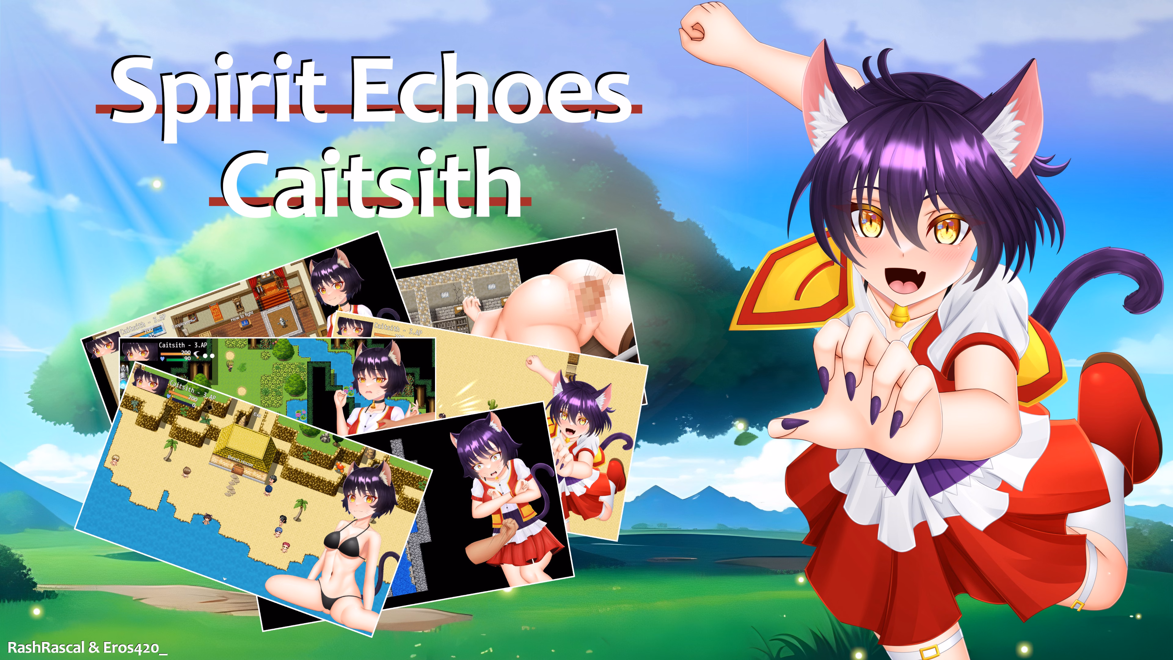 Spirit Echoes — free RPGM adult game download