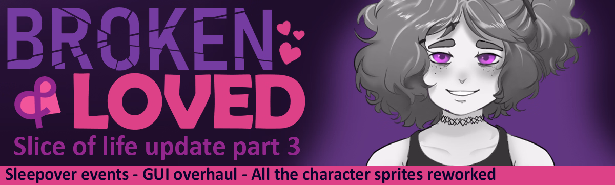 Broken & Loved — free Ren'Py adult game download