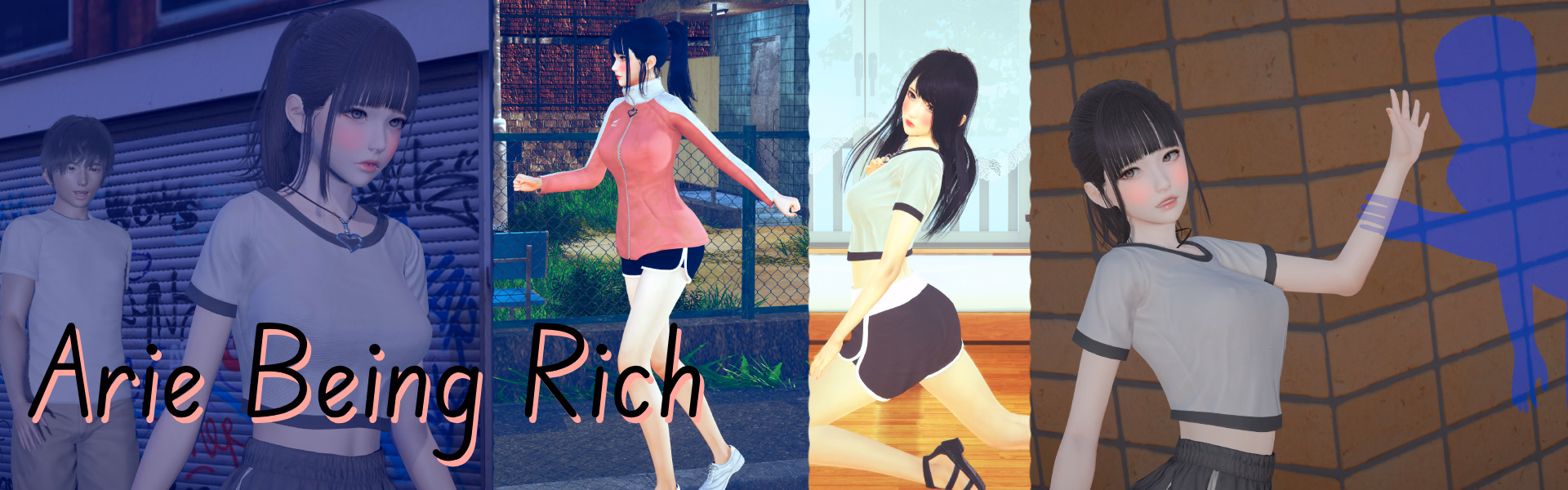 Arie Being Rich — free Unity adult game download