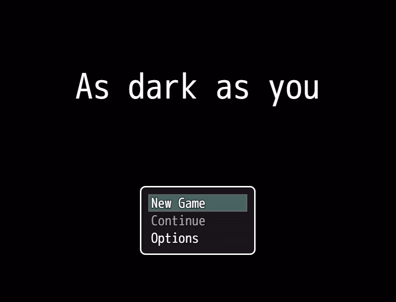 As Dark As You — free RPGM adult game download
