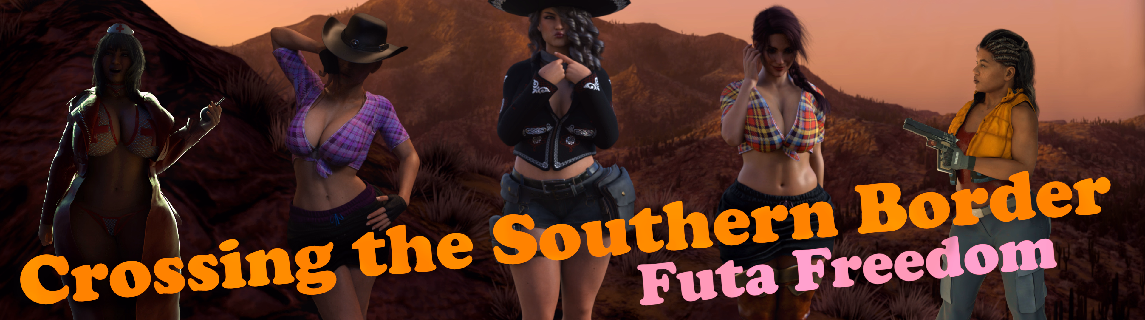 Crossing the Southern Border: Futa Freedom — free Ren'Py adult game download