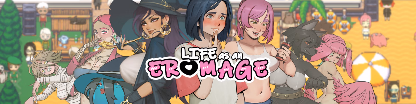 Life as an EroMage — free Unity adult game download
