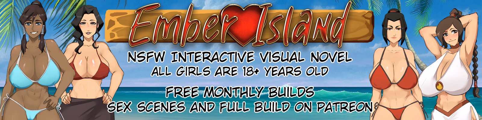 Ember Island — free Ren'Py adult game download