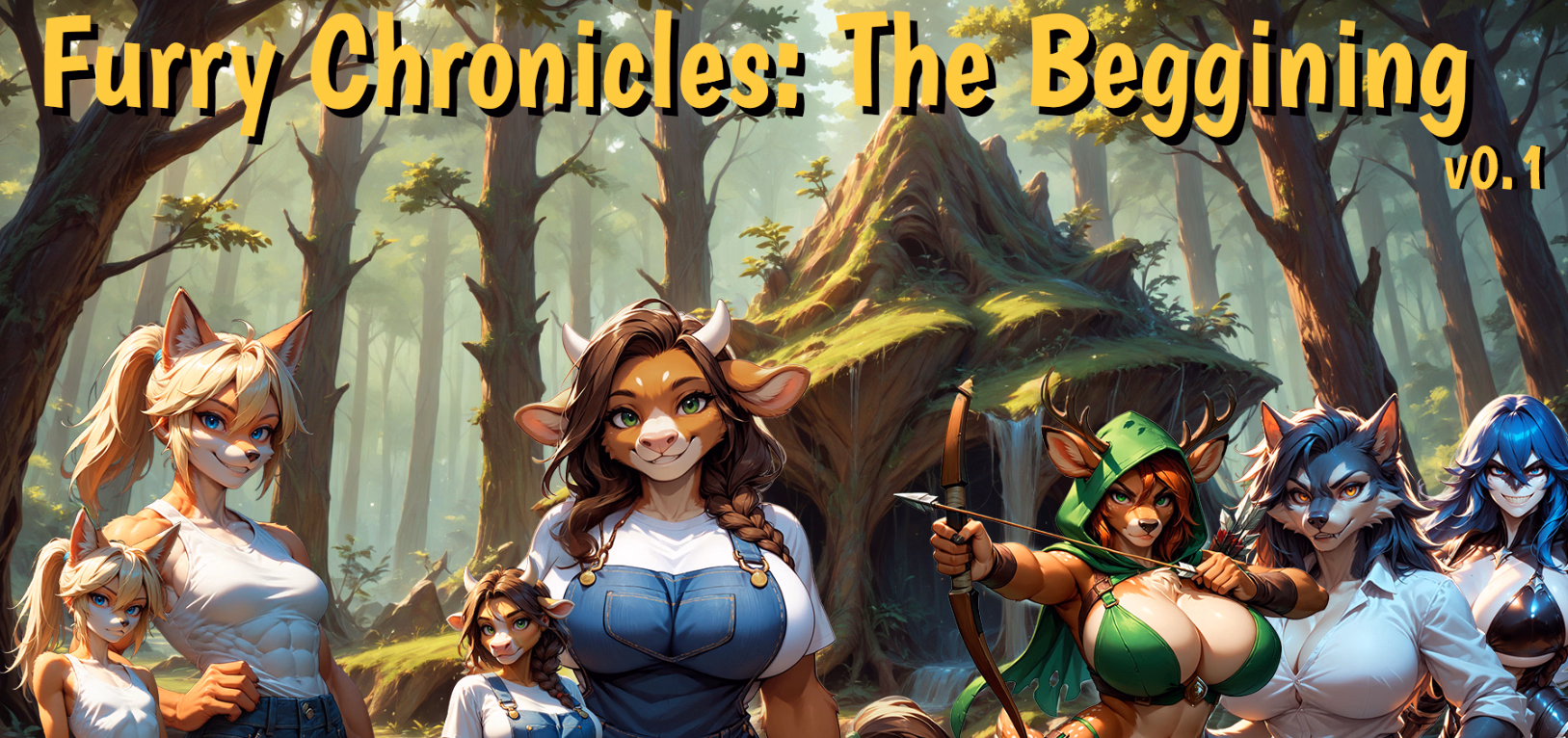 Furry Chronicles: The Beginning — free Ren'Py adult game download