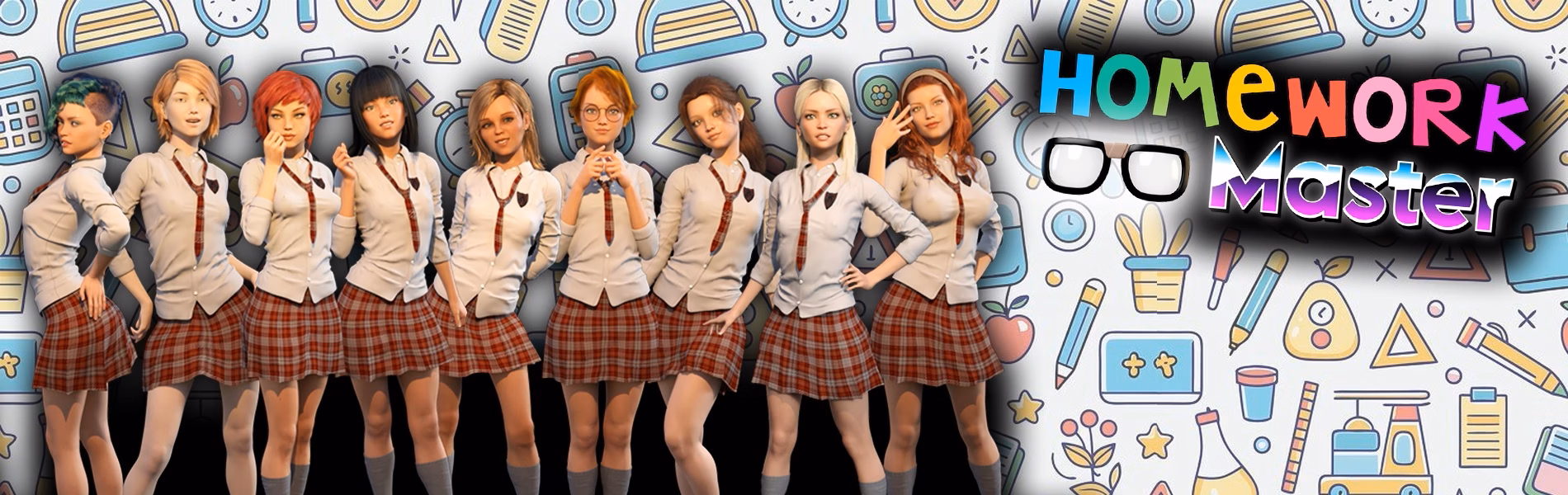 HomeWork Master — free Ren'Py adult game download