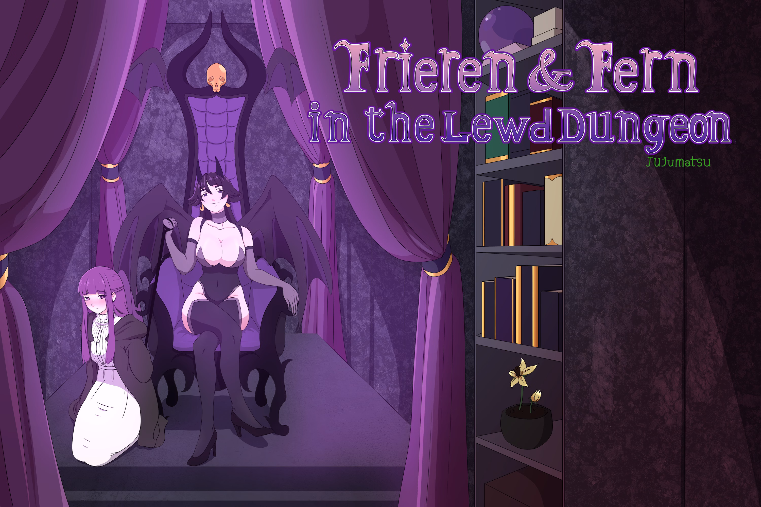 Frieren and Fern in the Lewd Dungeon — free RPGM adult game download