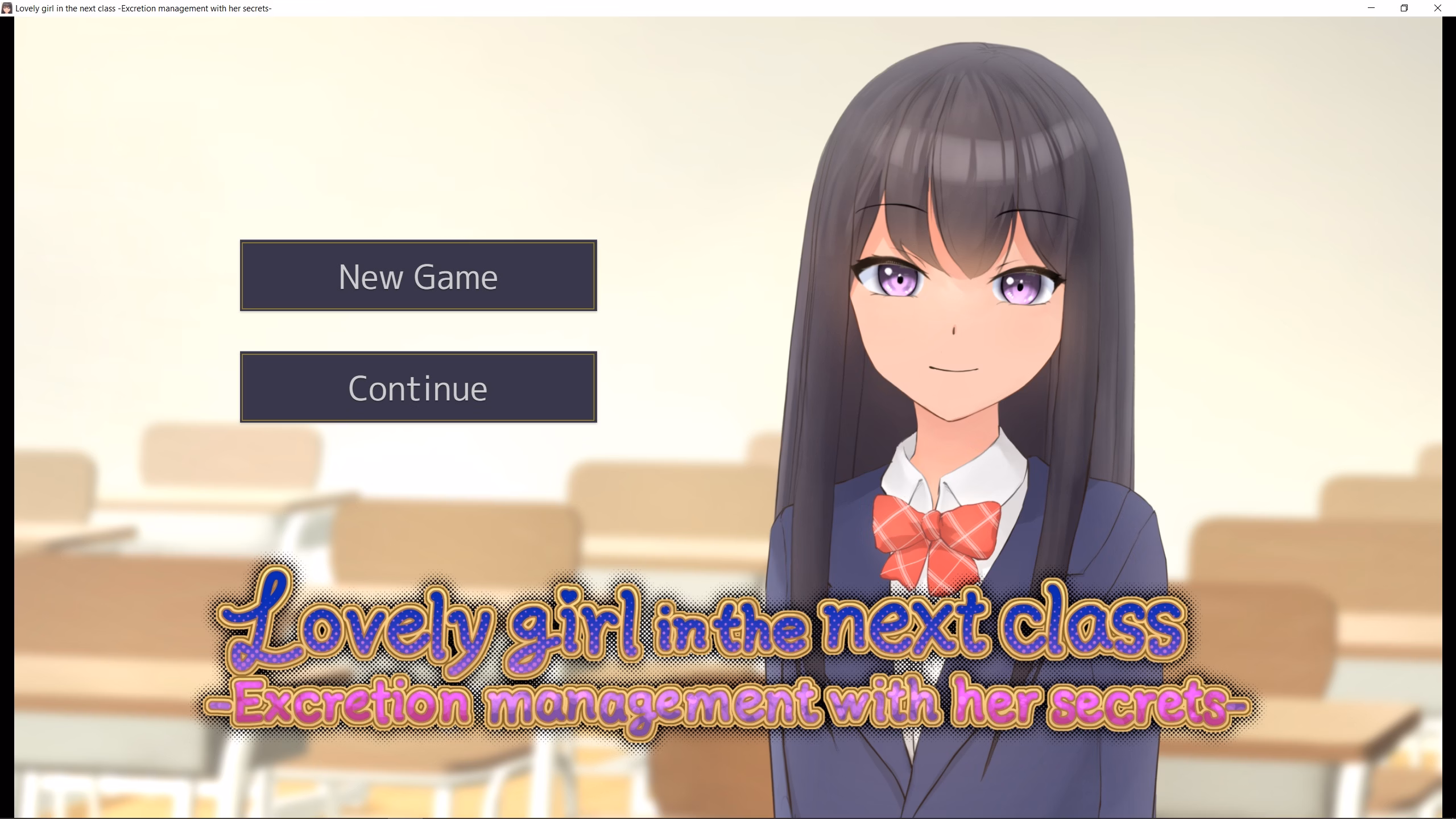 The cute girl in the next class — free Others adult game download