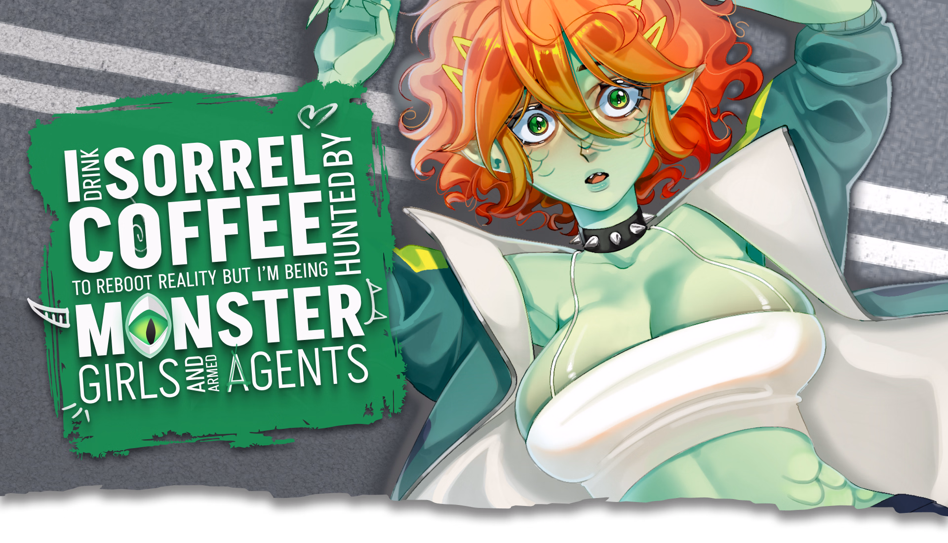 I Drink Sorrel Coffee to Reboot Reality, but I'm Being Hunted by Monster Girls and Armed Agents — free Ren'Py adult game download